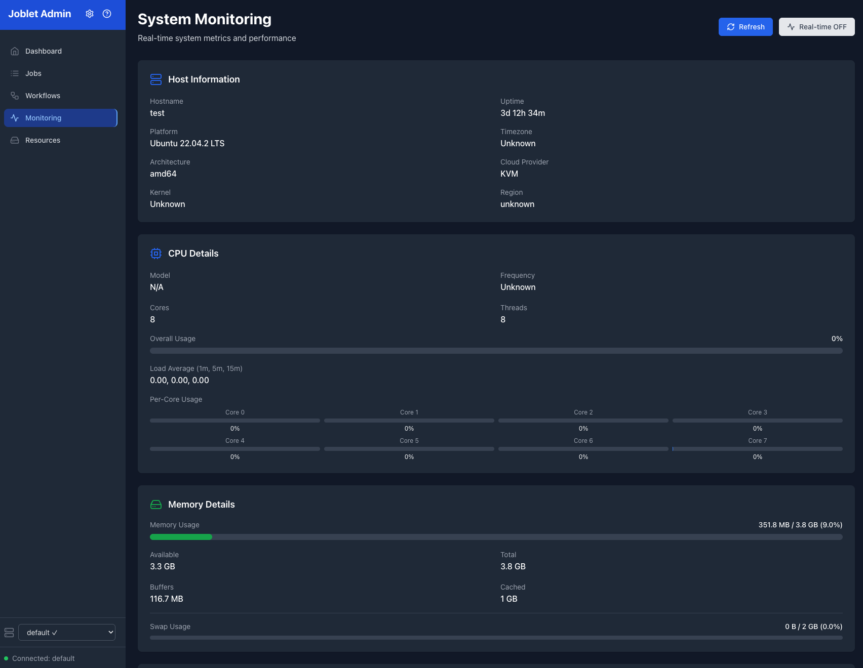 System Monitoring